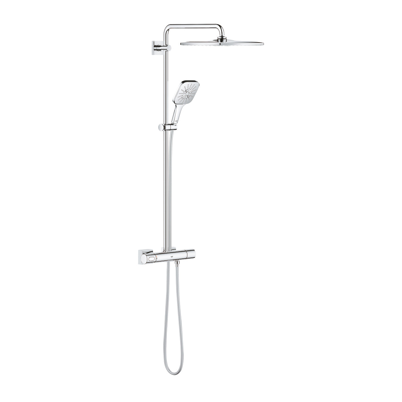 GROHE Duschsystem SmartActive 310 – 111,8 cm Duschsäule, Messing, Einhebelmischer, Wandmontiert, Chrom