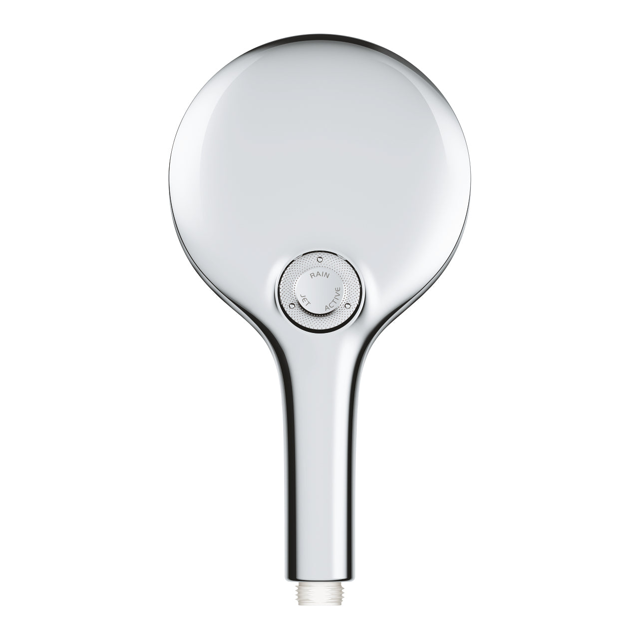 GROHE Handbrause Rainshower 130 – Ø13 cm, Edelstahl, Wandmontiert, Chrom