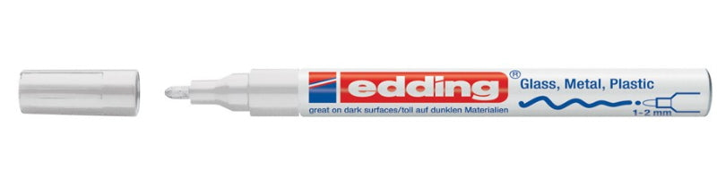 Edding Paint Marker für Permanent-Marker – Weiss