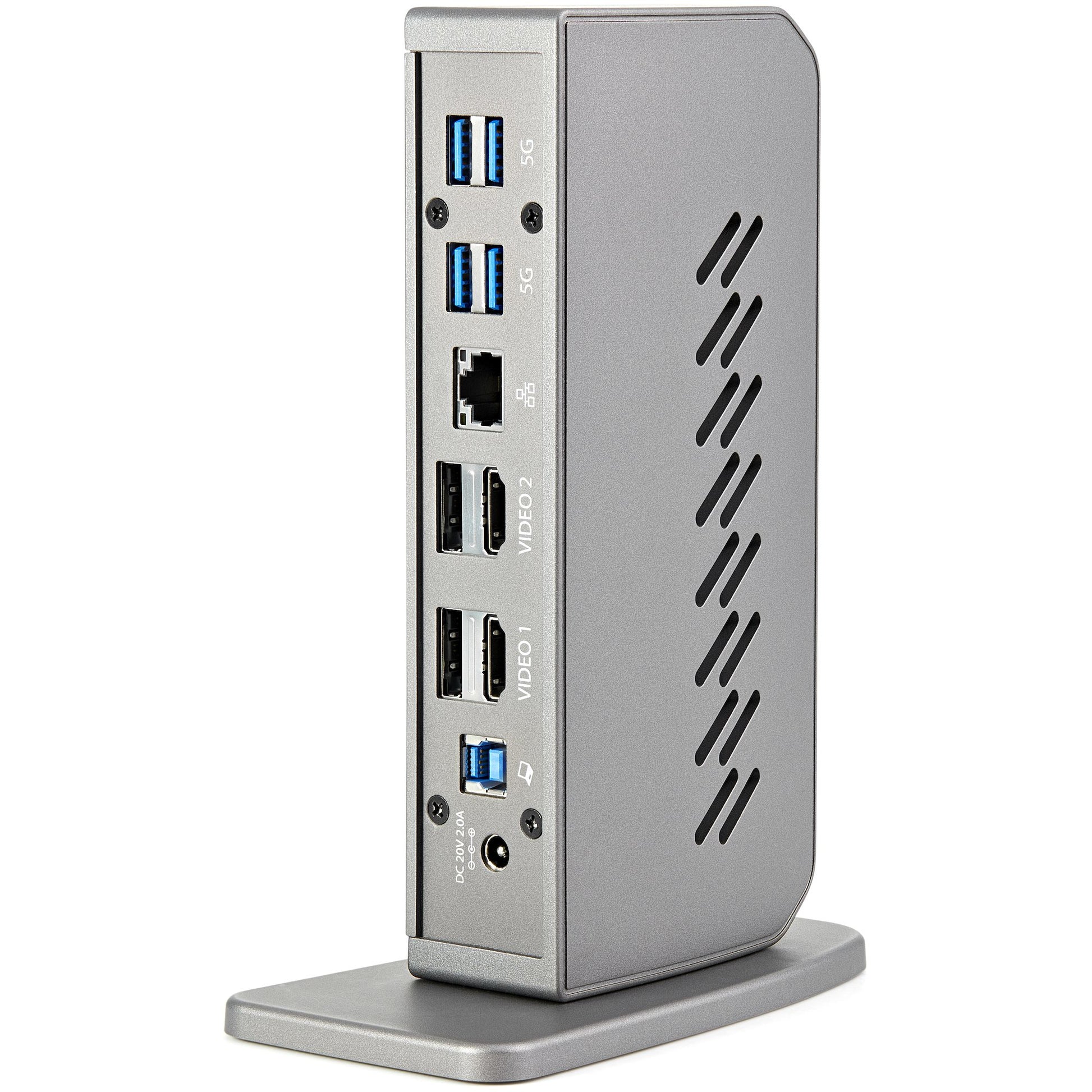 StarTech.com Dockingstation – USB-C/USB-A, 1× DP, 2× HDMI, 6× USB-A, GbE, für Windows/Mac/ChromeOS