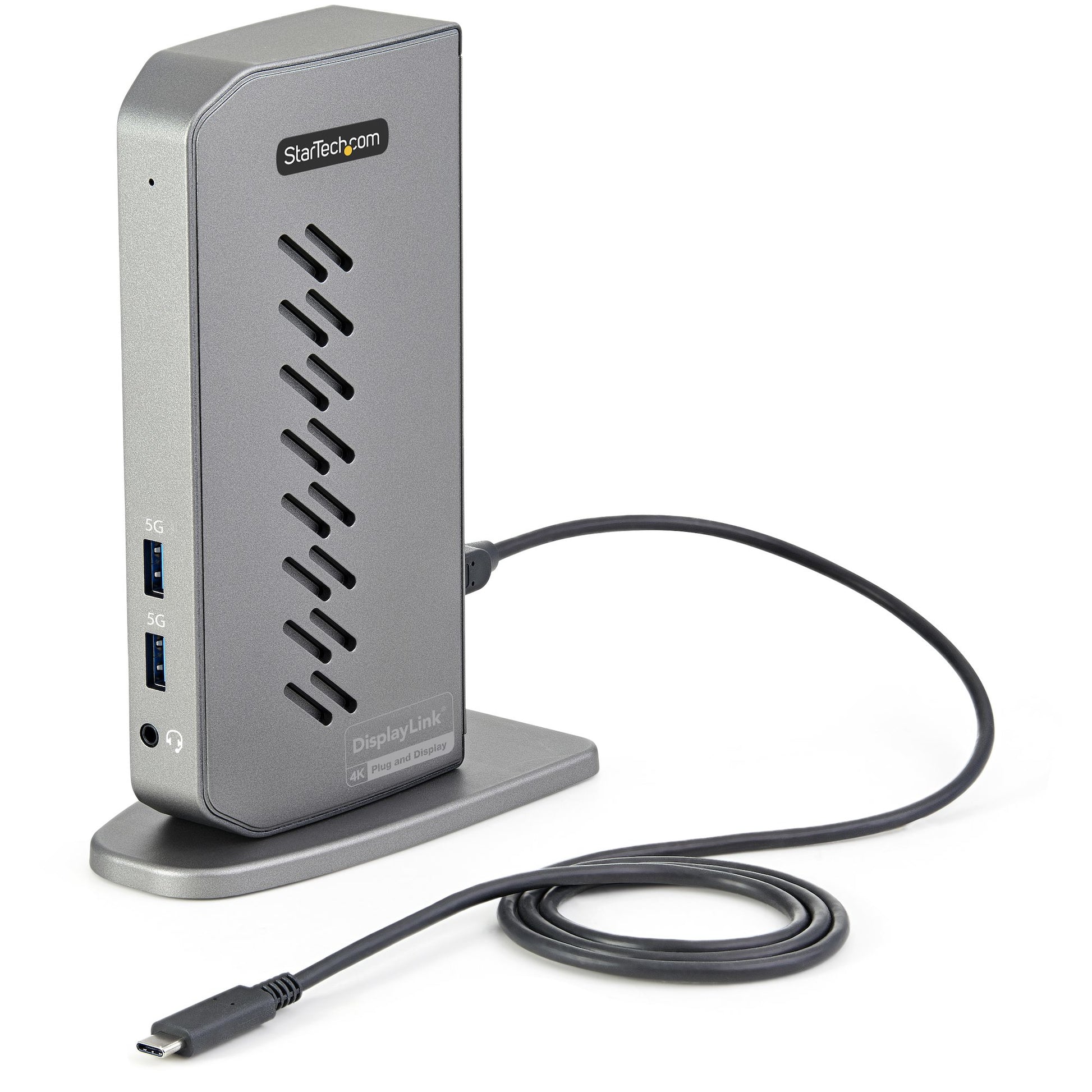 StarTech.com Dockingstation – USB-C/USB-A, 1× DP, 2× HDMI, 6× USB-A, GbE, für Windows/Mac/ChromeOS