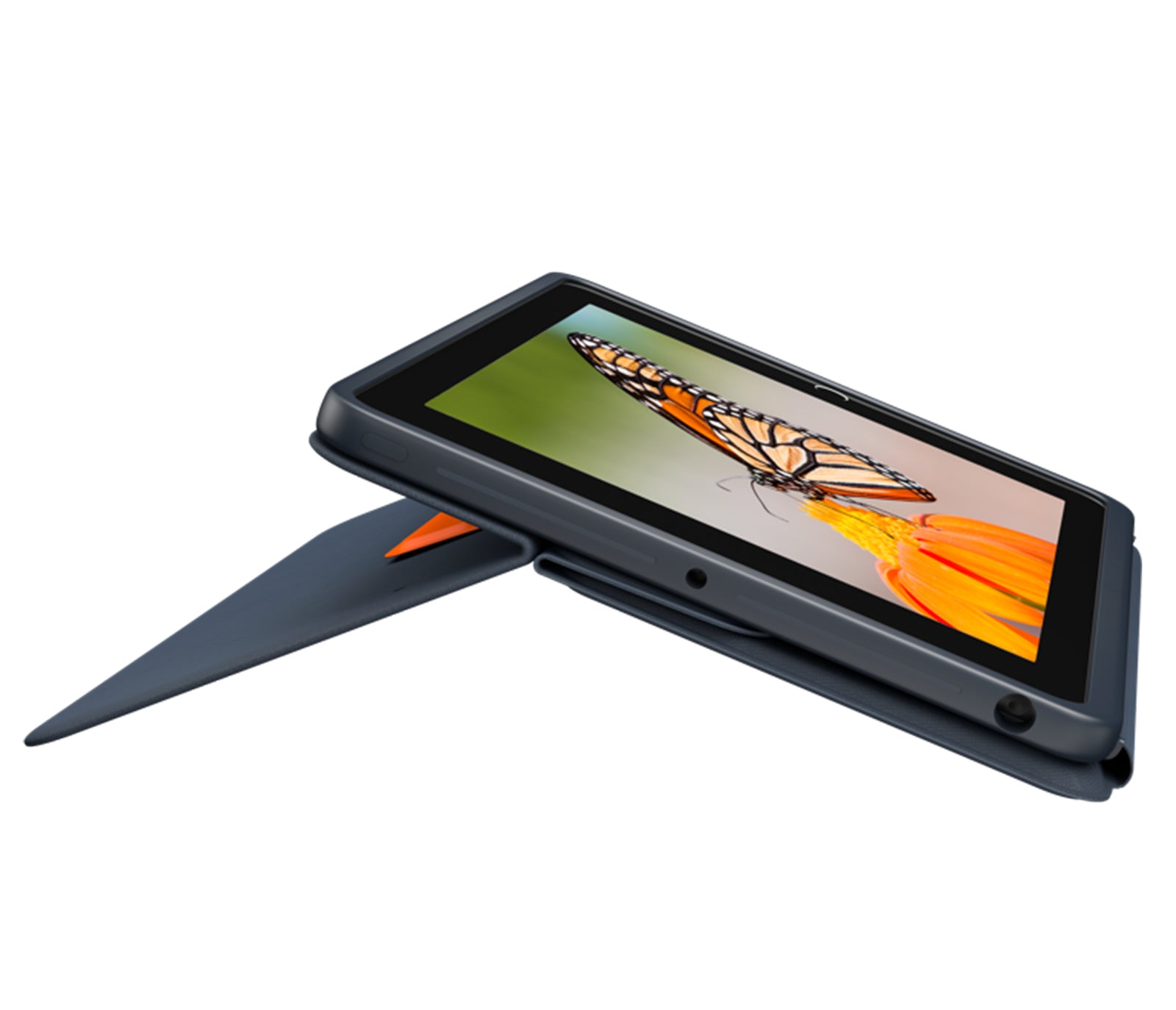 Logitech Rugged Combo 3 – iPad (7./8. Gen.), QWERTY (Nordisch), Blau