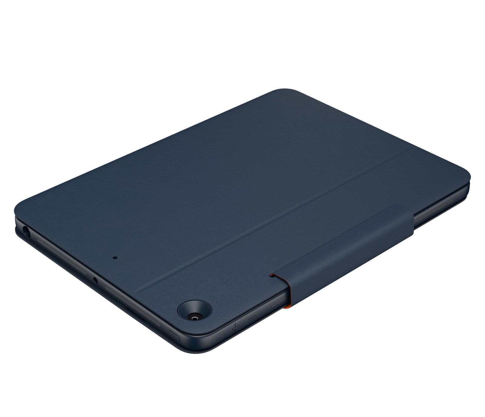 Logitech Rugged Combo 3 – iPad (7./8. Gen.), QWERTY (Nordisch), Blau