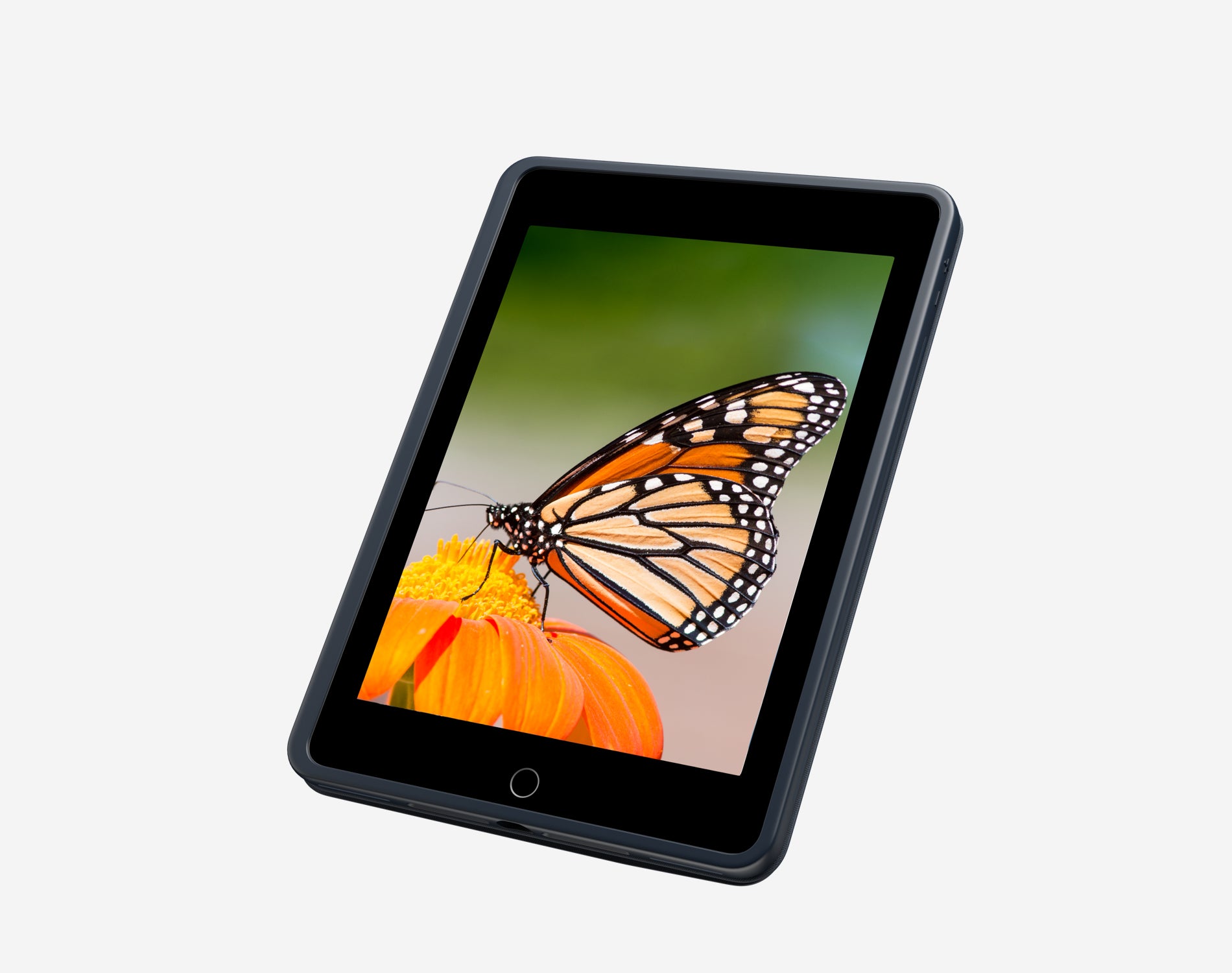 Logitech Rugged Combo 3 – iPad (7./8. Gen.), QWERTY (Nordisch), Blau
