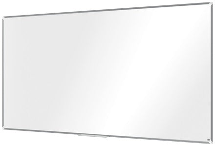 Nobo Whiteboard – 240 × 120 cm, lackierter Stahl, magnetisch, Aluminiumrahmen, Wandmontage, inkl. Stifteablage