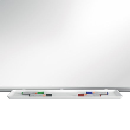 Nobo Whiteboard – 300 × 120 cm, lackierter Stahl, Aluminiumrahmen, Wandmontage
