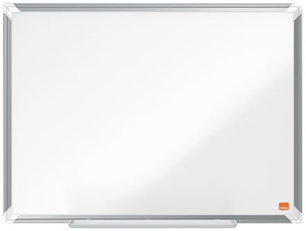 Nobo Whiteboard – 60 × 45 cm, Emaille, magnetisch, Aluminiumrahmen, Wandmontage, inkl. Stifteablage