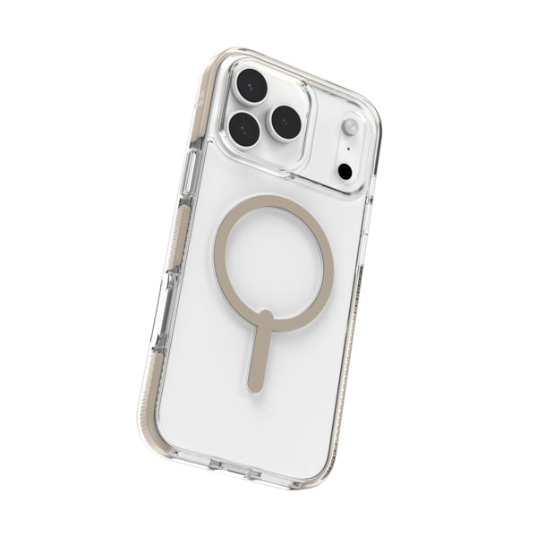 ZAGG Santa Cruz Snap Backcover – für Apple iPhone 17 Pro Max, MagSafe, Graphen, Titan, bis 4 m sturzsicher
