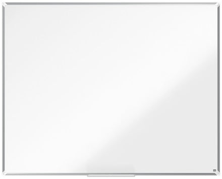 Nobo Whiteboard – 150 × 120 cm, lackierter Stahl, Aluminiumrahmen, Wandmontage, inkl. Stiftablage