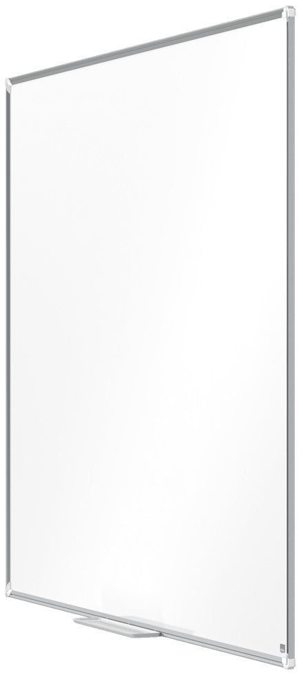 Nobo Whiteboard – 150 × 120 cm, lackierter Stahl, Aluminiumrahmen, Wandmontage, inkl. Stiftablage