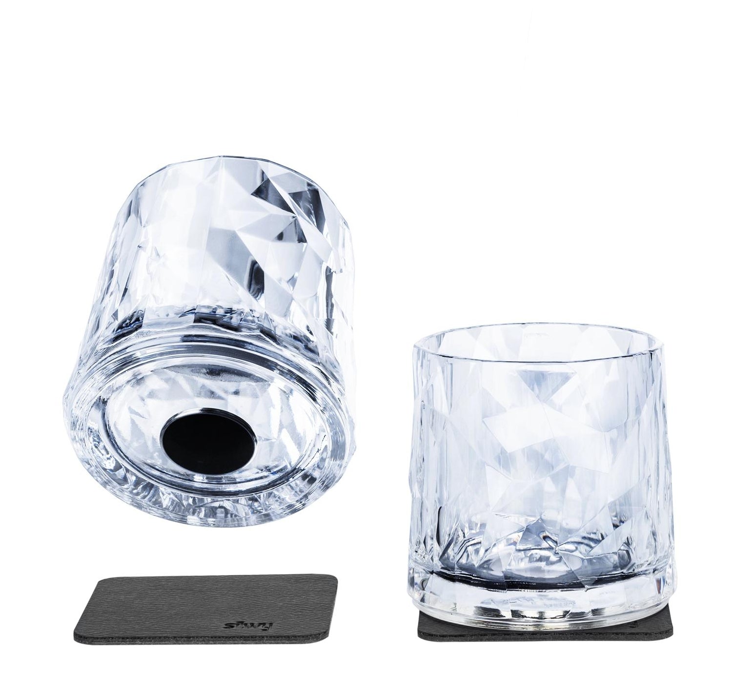 Silwy Hightech-Kunststoffgläser 2er-Set – Transparent, 250 ml