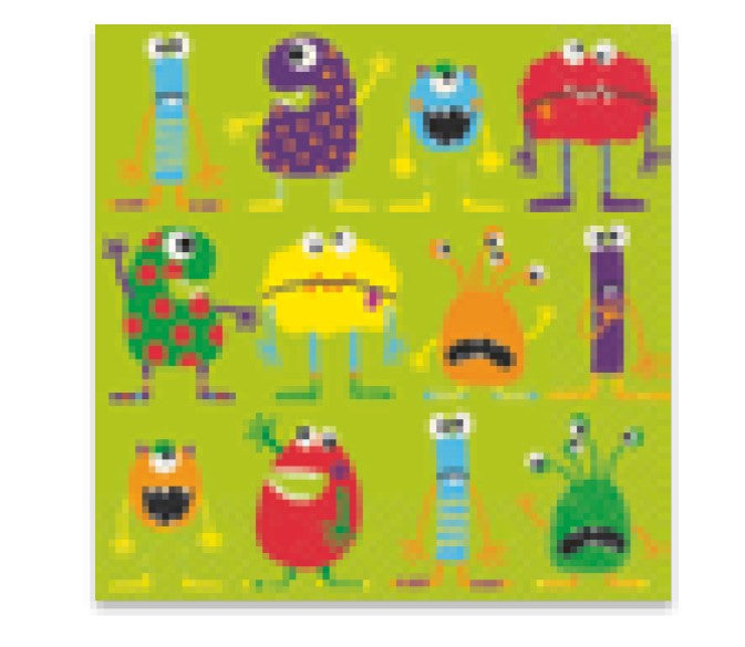 Stewo Servietten Nello hellgrün – 33 × 33 cm, 3-lagig – 20 Stück