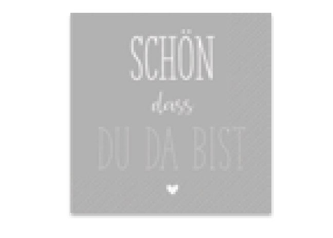 Stewo Dahoma Servietten – 33 × 33 cm, 3-lagig – 20 Stück