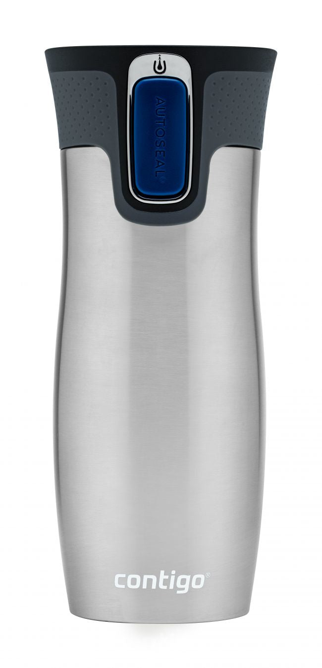 CONTIGO Thermobecher West Loop – 470 ml, Edelstahl, vakuumisoliert, auslaufsicher