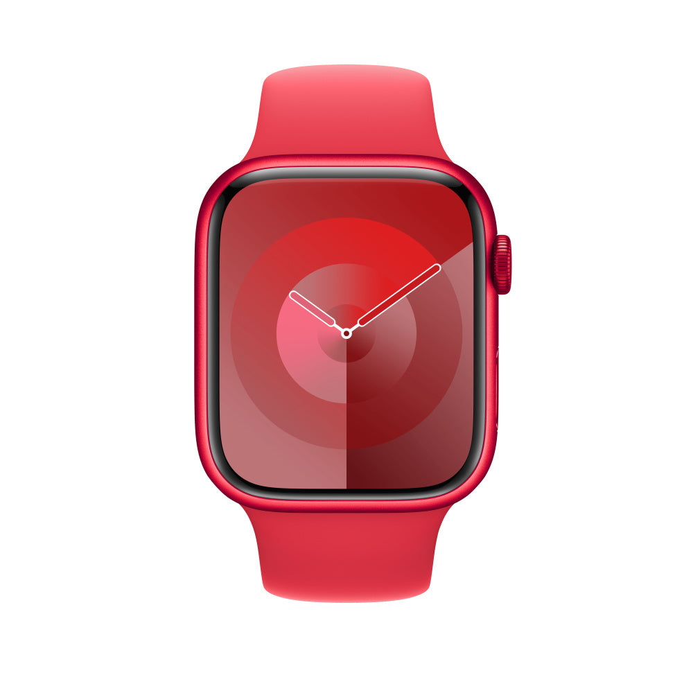 Apple Sportarmband – Armband – für Apple Watch (42/44/45 mm), Rot, S/M