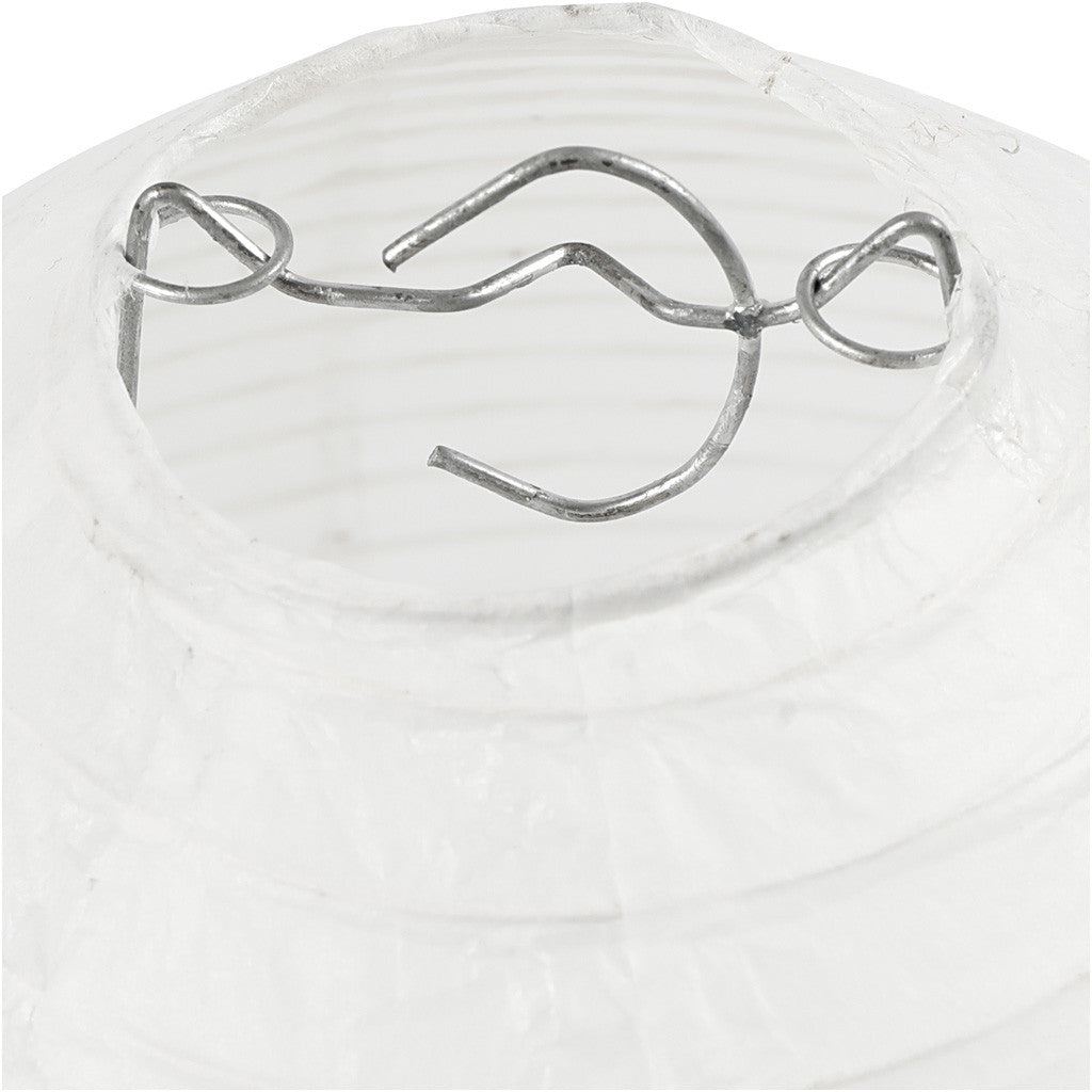 Creativ Company Papierlampion – Ø 25 × 27 cm – Papier, weiss