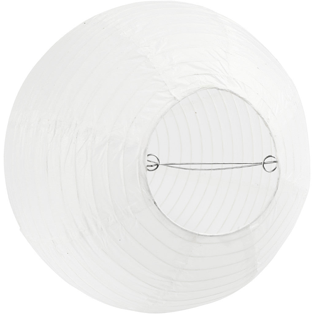 Creativ Company Papierlampion – Ø 25 × 27 cm – Papier, weiss