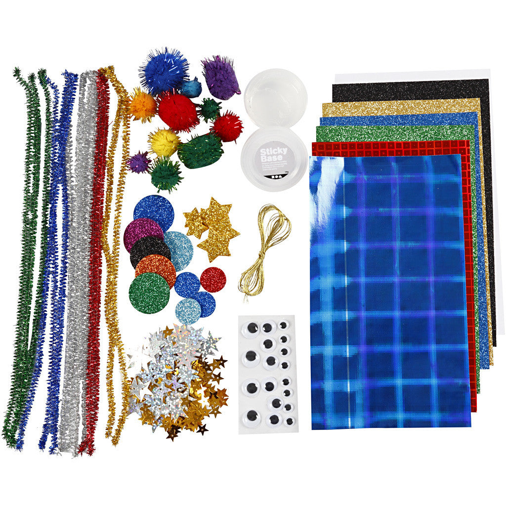 Creativ Company MIX Space – Bastelset – 9-teilig – ab 3 Jahren