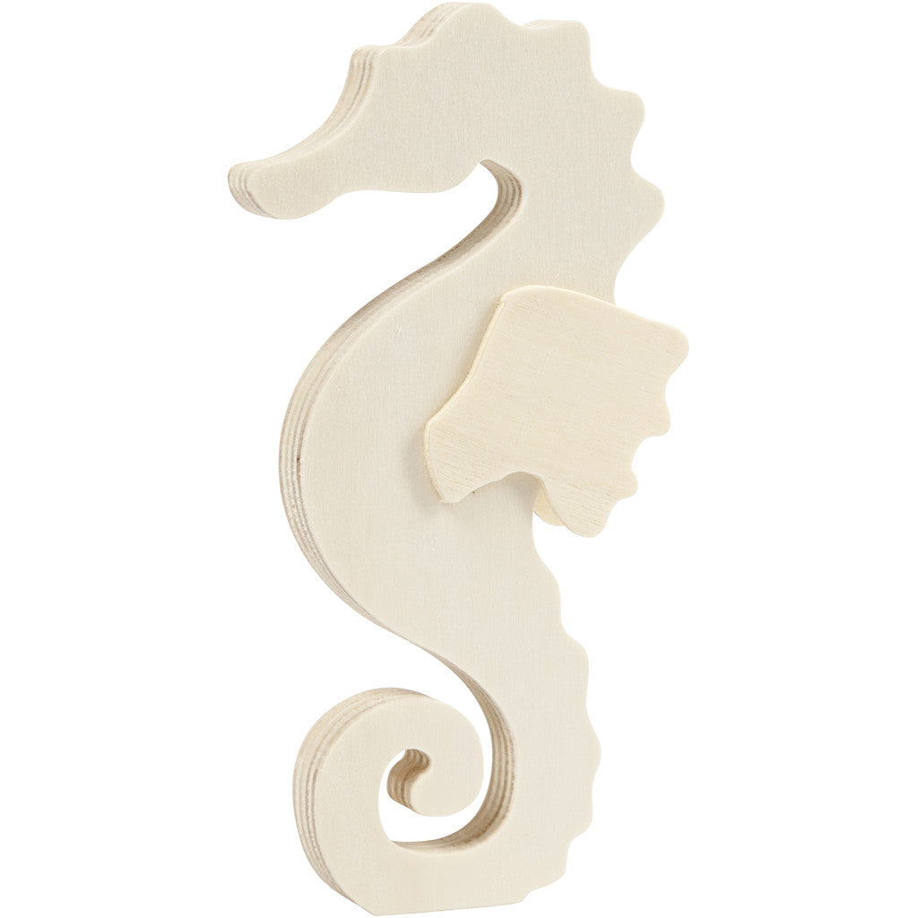 Creativ Company Holzfigur – 8,5 × 16 × 1,8 cm – Sperrholz, natur