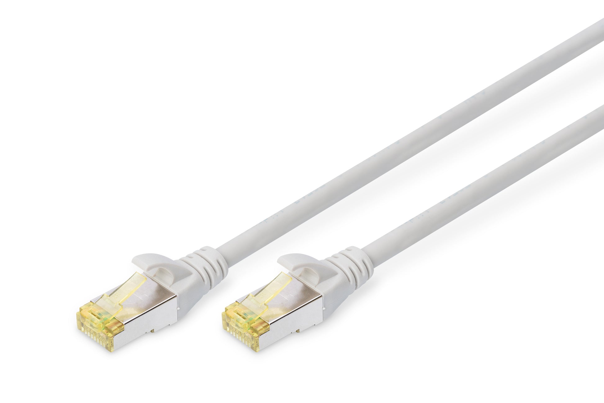 Digitus CAT 6A Patchkabel – 2,5 m, Grau, geschirmt (S/FTP)