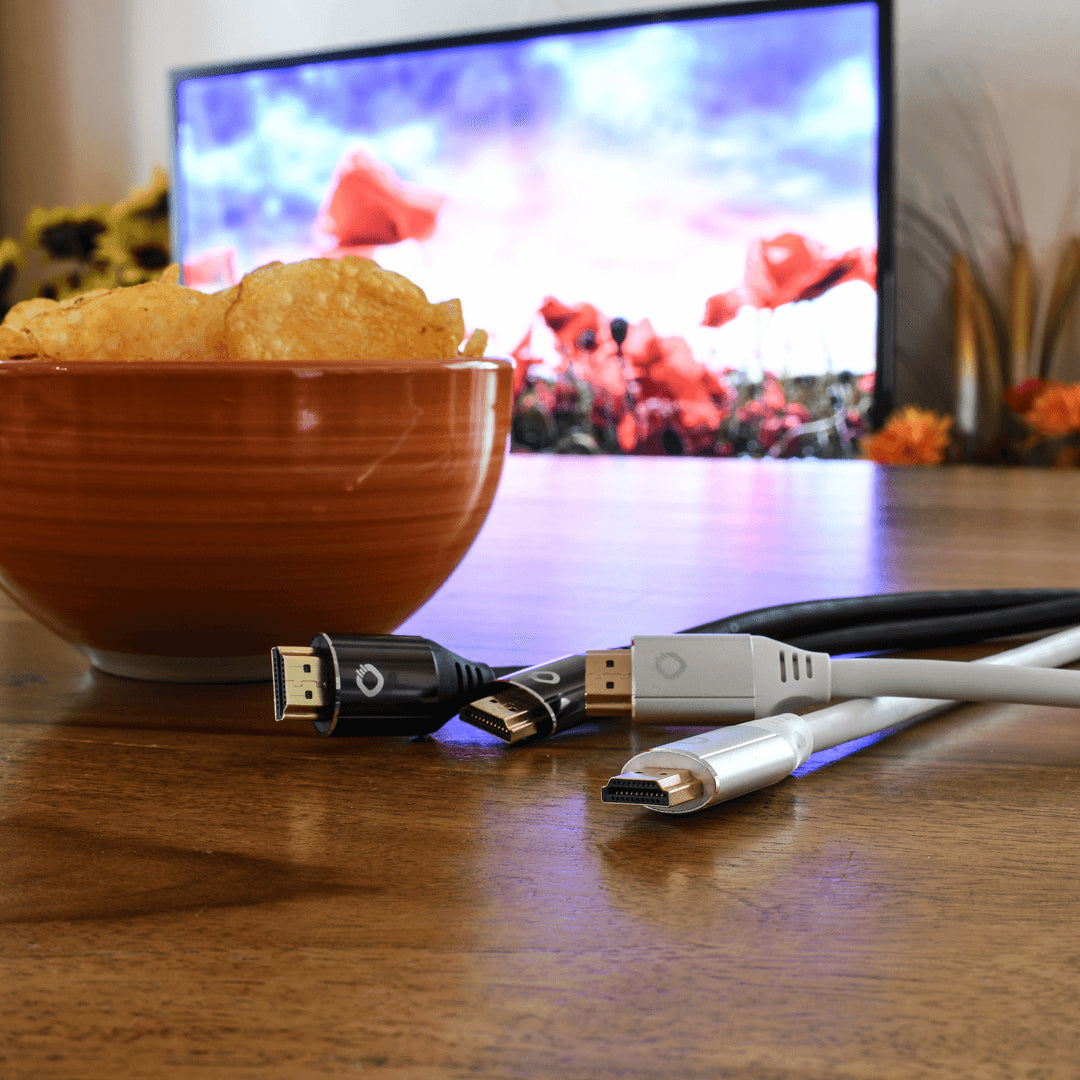 Oehlbach HDMI Kabel HDMI 2.1 8K 60 Hz – 2 m – HDR, ARC