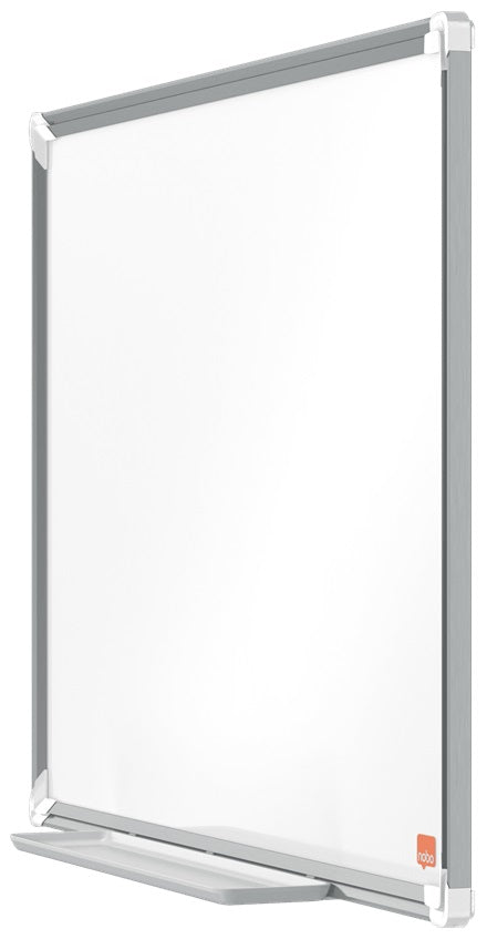 Nobo Whiteboard – 60 × 45 cm, lackierter Stahl, magnetisch, Aluminiumrahmen, Wandmontage