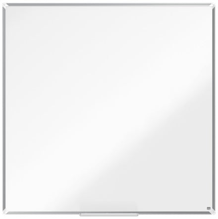 Nobo Whiteboard – 120,1 × 120,1 cm, lackierter Stahl, magnetisch, Aluminiumrahmen, Wandmontage
