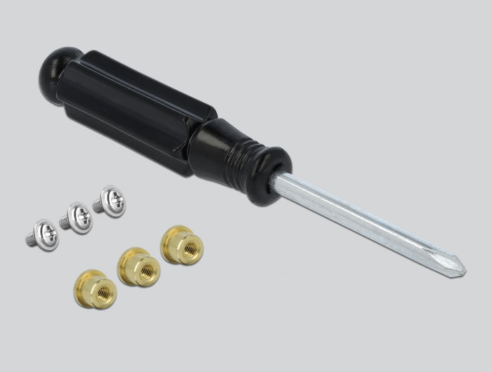 DeLOCK Adapter mSATA zu M.2 Key B – mSATA Formfaktor, 30 × 95 × 4 mm