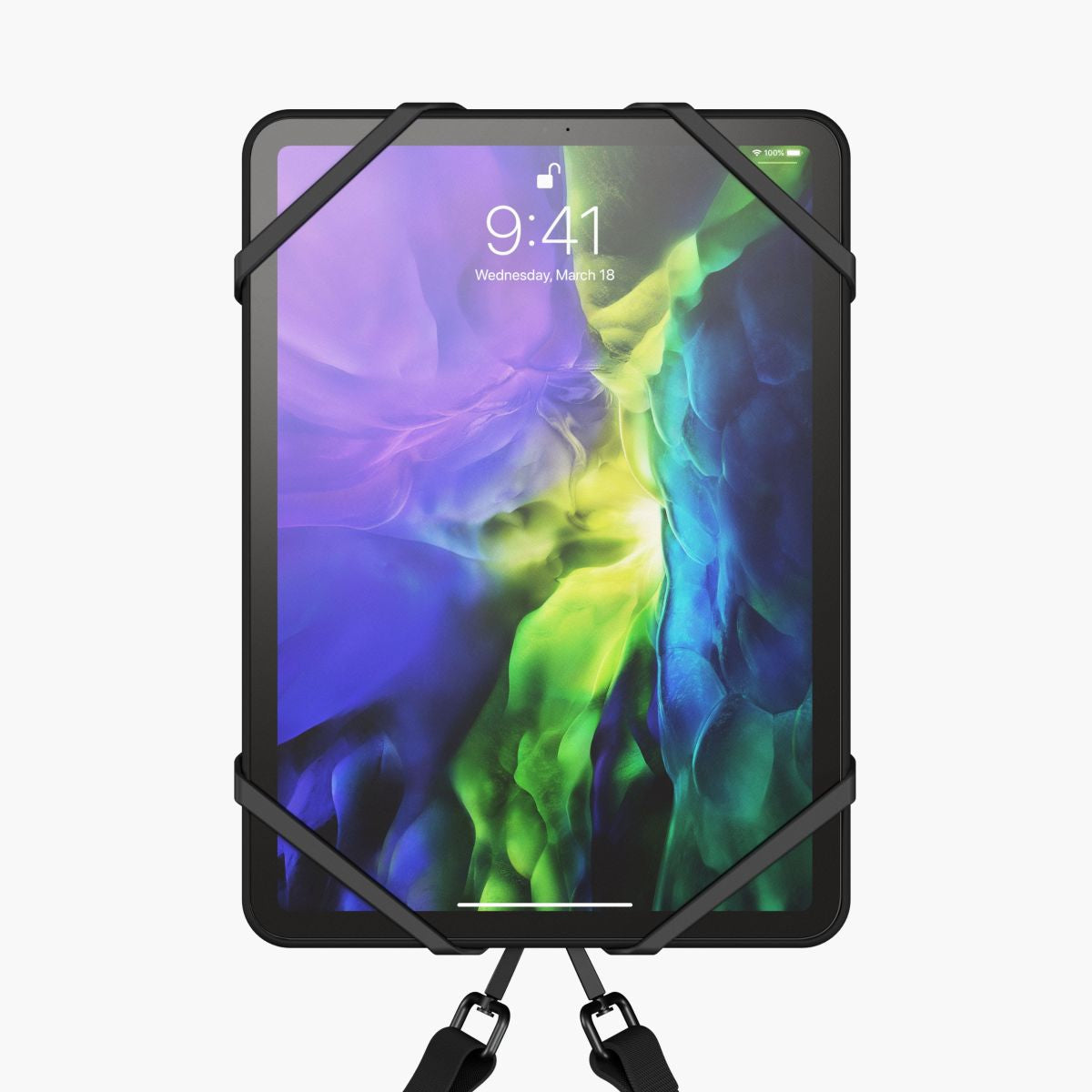 Vonmählen Infinity Max Tablet-Arm – bis 11" – verstellbar, rPET – Schwarz