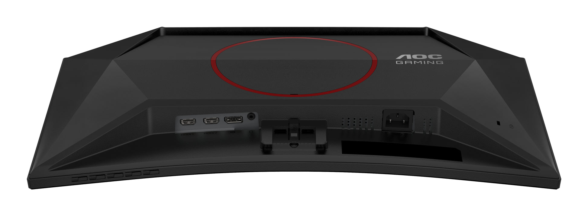 AOC C24G42E – Monitor, 23,6", VA, 180 Hz, 250 cd/m², Gebogen, Adaptive Sync, Lautsprecher, Schwarz