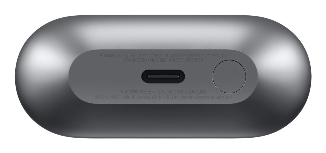 Samsung Galaxy Buds3 – Ladecase, Silber, für Galaxy Buds3