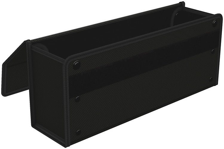 Wera 2go 3 Werkzeugbox – mit Deckel, mit Griff, schwarz, Kunststoff, B 325 × H 130 × T 80 mm