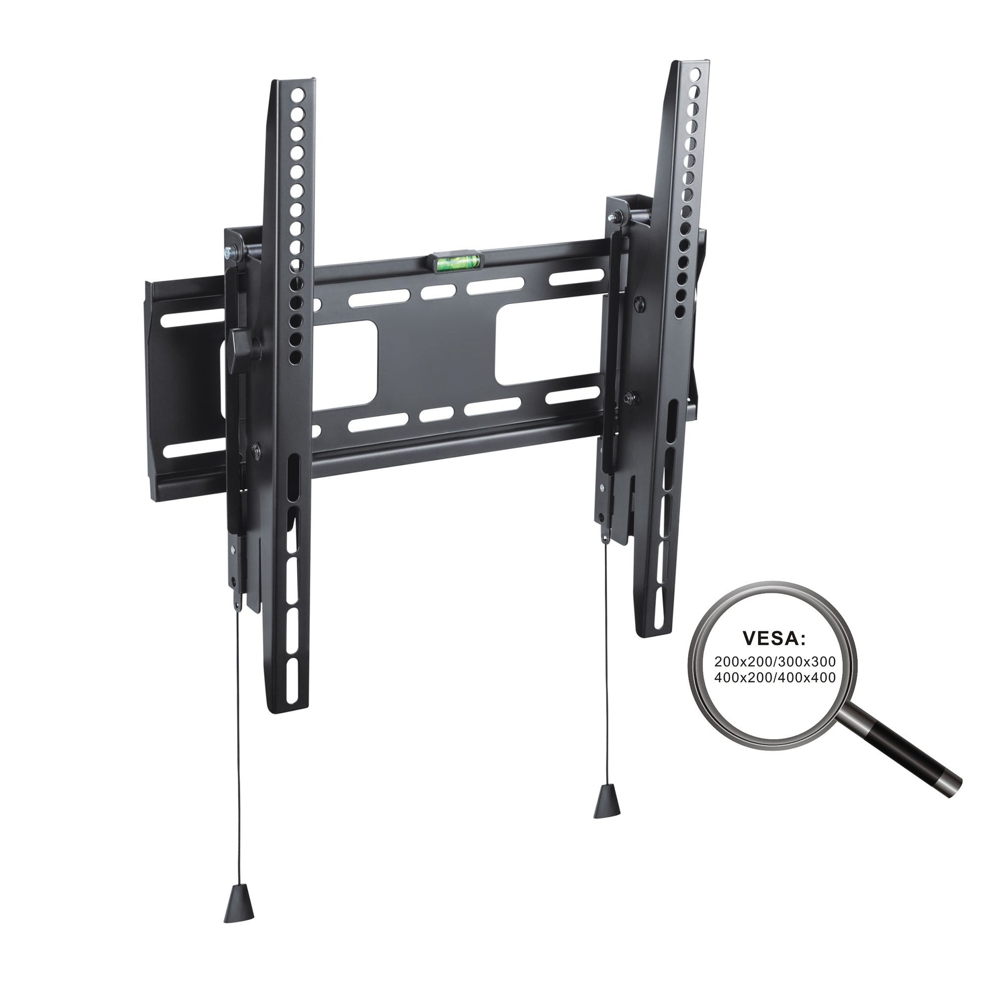 PureMounts Wandhalterung – Neigbar – 32–55" – VESA 200×200–400×400 – bis 50 kg, Diebstahlsicherung – PM-BTL400