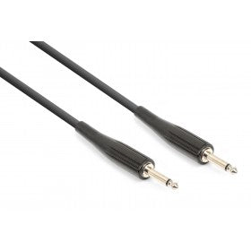Vonyx 6,3-mm-Klinkenkabel – Stecker zu Stecker – 15 m, Schwarz