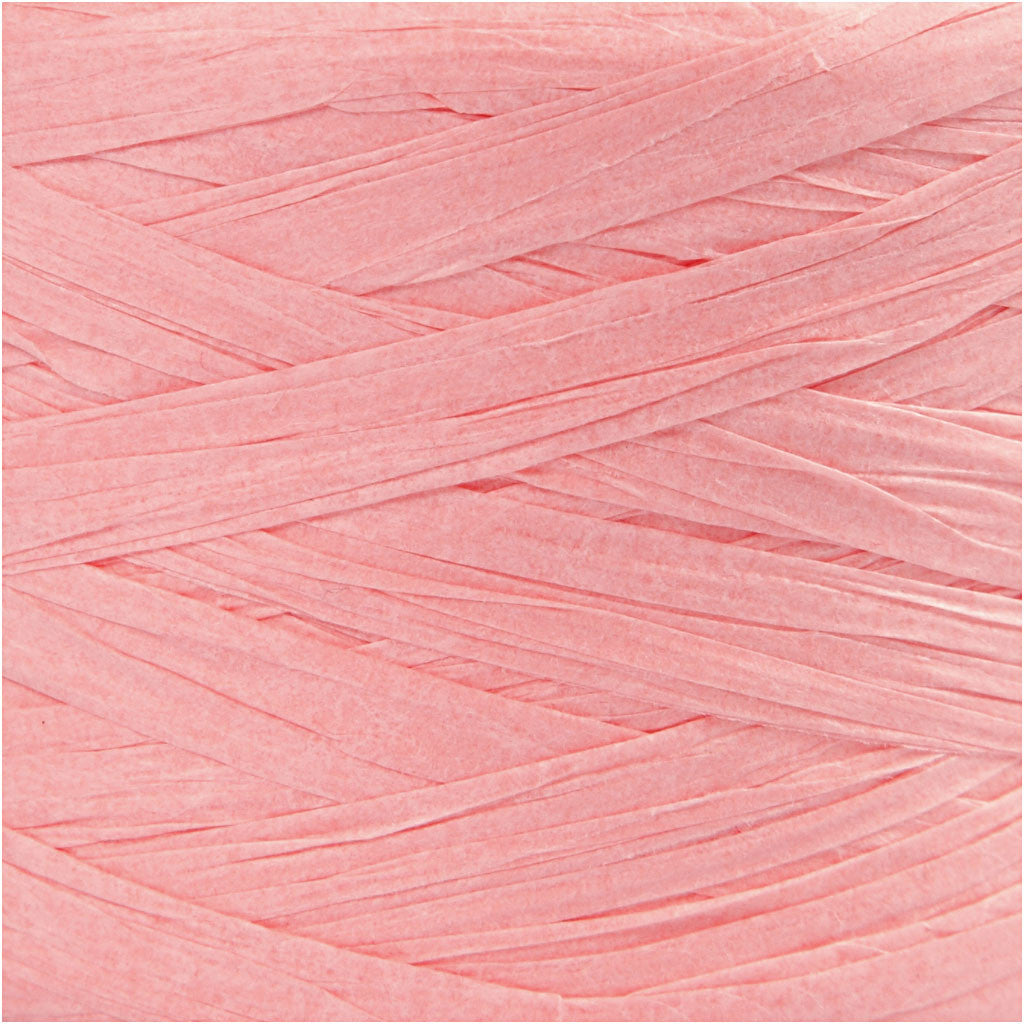 Creativ Company Geschenkband, Papier, Rosa – 8 mm × 100 m – 1 Stück