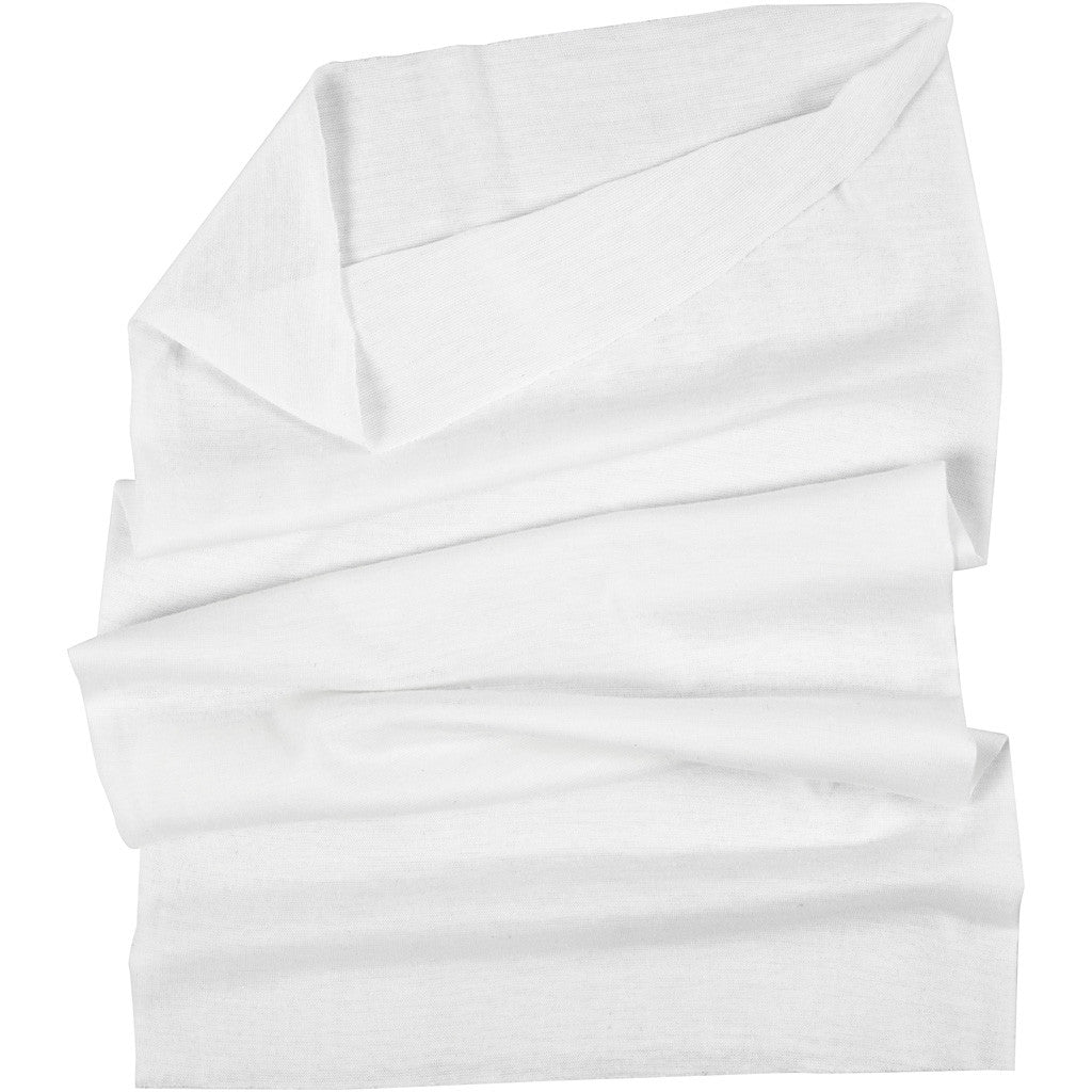 Creativ Company Schlauchschal, weiss, 49 × 25 cm, Polyester, 1 Stk