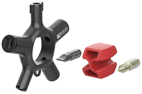 PB Swiss Tools Multi-Bit-Schraubenzieher-Set PH/SL/Dreieck/SQ, 9-teilig, magnetisch – PB 900.V01