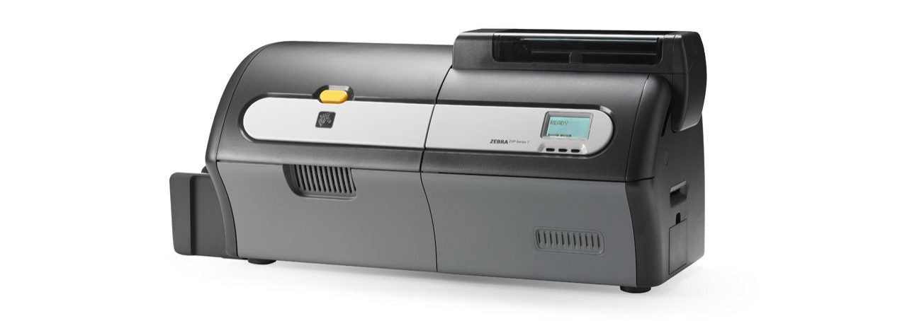 Zebra ZXP7 – Kartendrucker, Duplex, UHF RFID, Magnetencoder, für PVC-Karten 85,6 × 54 mm, USB, WLAN