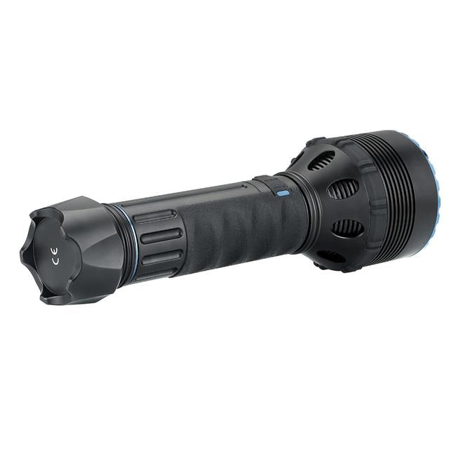 Olight Taschenlampe X9R Marauder – 25000 lm, 630 m, IPX7, Akku 6000 mAh, 9 Stufen – Schwarz
