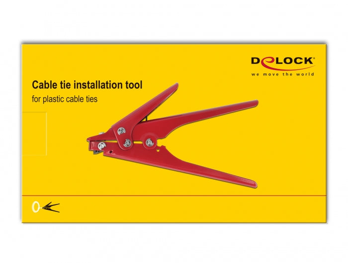 Delock – Kabelbinderzange für Kabelbinder bis 9,5 mm, 180 mm