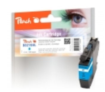 Peach Tintenpatrone LC-3219XL (LC-3219XLC), cyan, XL, 15 ml, kompatibel – für Brother MFCJ 5330/5335 und andere