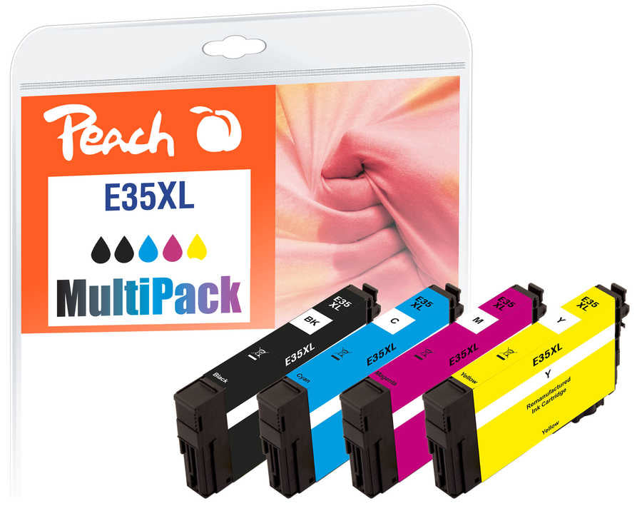 Peach Tintenpatronen-Multipack T3596, XL, 5er-Pack – für Epson WorkForce Pro WF-4720 Serie und andere