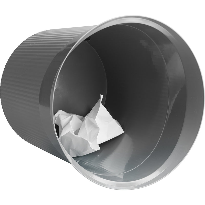HAN Papierkorb Re-LOOP – 13 l – Kunststoff (PP), rund – grau
