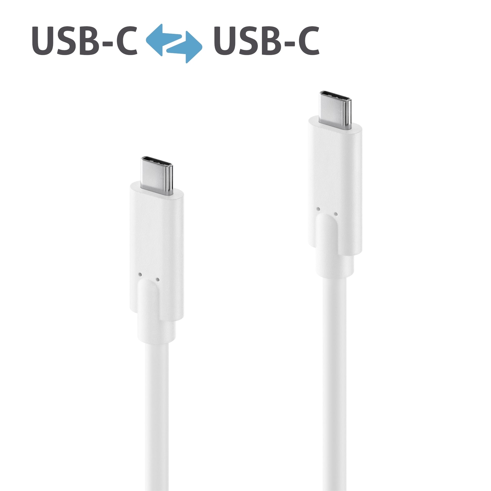 PureLink USB-Kabel, USB-C zu USB-C, 1 m, USB 3, Lade-/Datenkabel