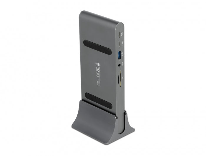 DeLOCK 87772 Dockingstation – Thunderbolt 3, 2× DP, 1× HDMI, 3× USB-A, 2× USB-C, für Windows/Mac/Android