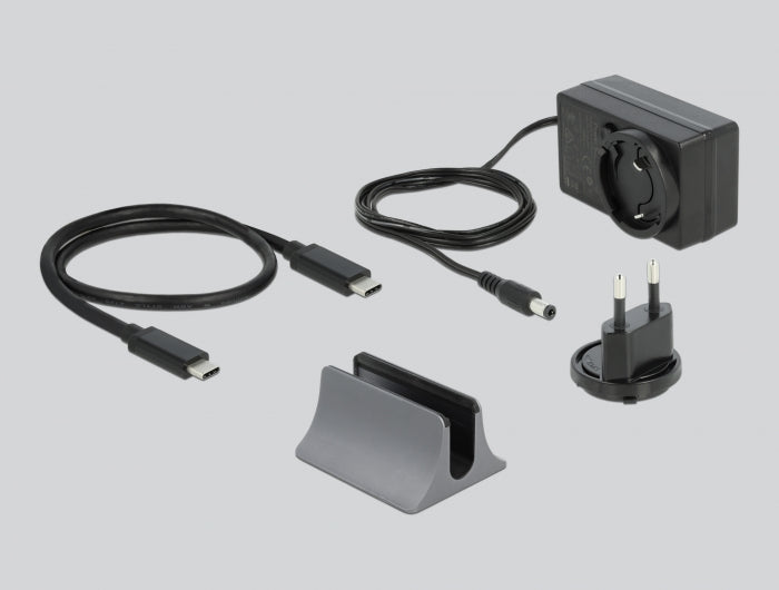 DeLOCK 87772 Dockingstation – Thunderbolt 3, 2× DP, 1× HDMI, 3× USB-A, 2× USB-C, für Windows/Mac/Android