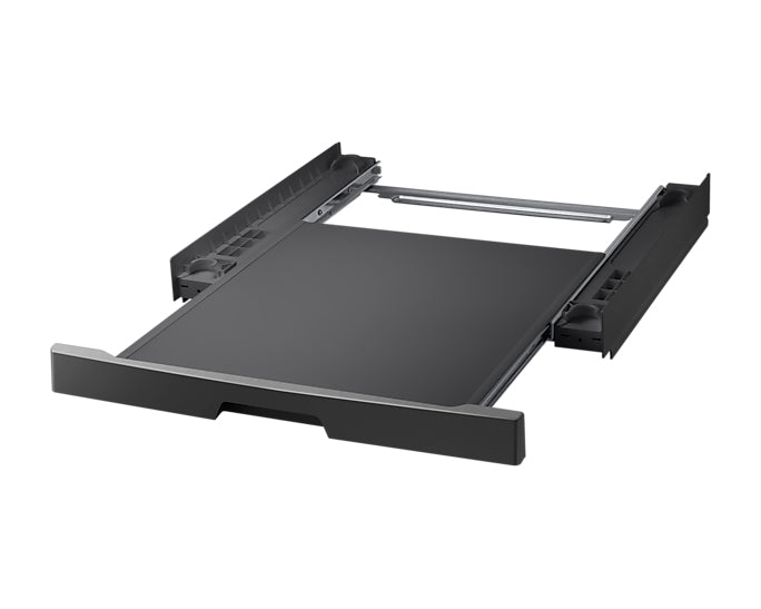 Samsung Wandhalterung (mit ausziehbarer Ablage) – Edelstahl – inox – für Waschturm SKK-UDX – 605 × 75 × 565 mm
