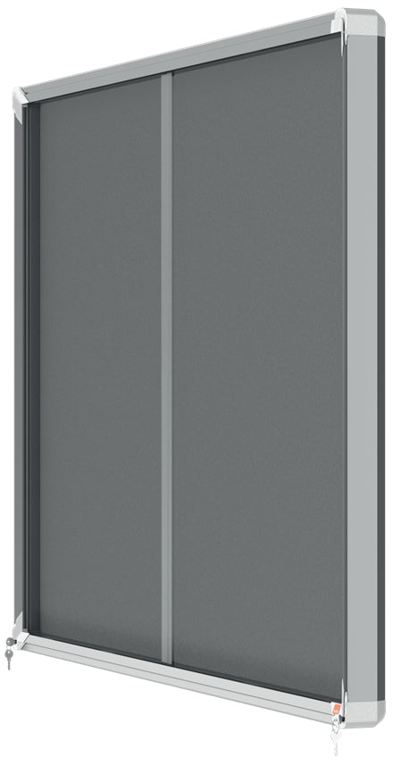 Nobo Pinnwand – Filz, Alurahmen – 135,5 × 97 cm, Grau, Premium Plus