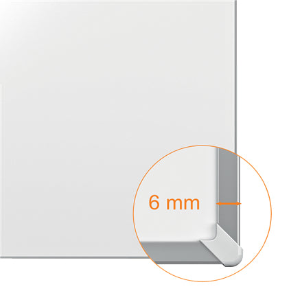 Nobo Whiteboard – 122 × 69 cm, Emaille, magnetisch, Aluminiumrahmen, Wandmontage