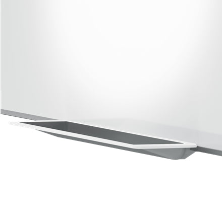 Nobo Whiteboard – 122 × 69 cm, Emaille, magnetisch, Aluminiumrahmen, Wandmontage
